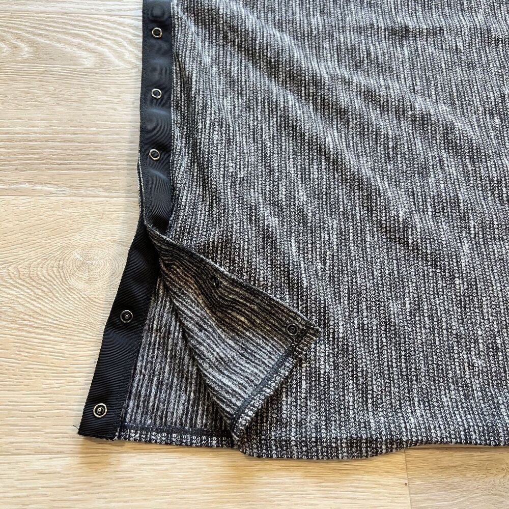 Lululemon Vinyasa Scarf Coco Pique Black White - Picture 5 of 8